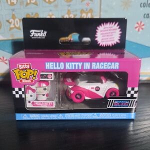 Funko Pop! Hello Kitty Racecar - Pink and White